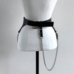 ARCHIVAL CHAIN BELT BLACK / EXTRA SMALL