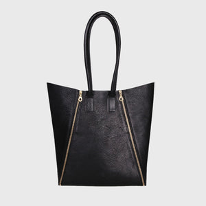 FLAT ZIP TOTE