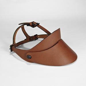 RACER BACK VISOR BROWN