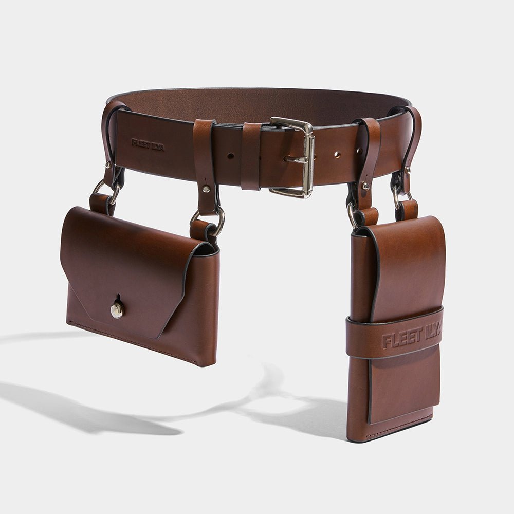 Belt shop with pockets