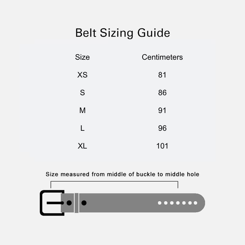Belt Sizing Guide